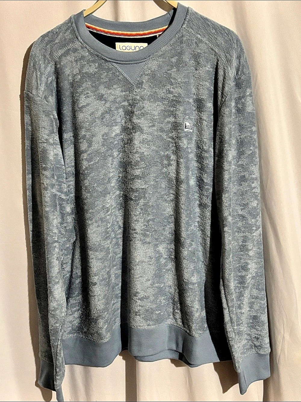 Men’s Laguna For the Love of Terry Cotton Crewneck Size Medium NWT